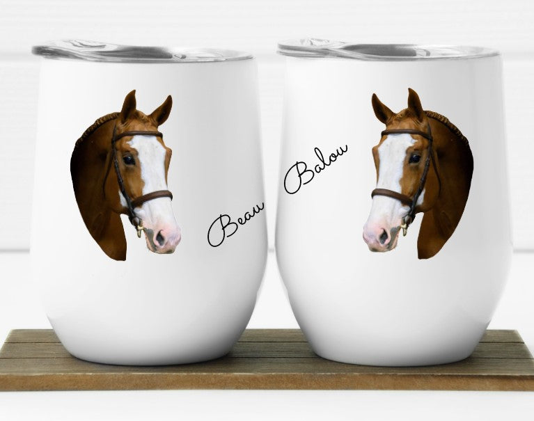 BEAU BALOU 12oz Insulated Wine Tumbler