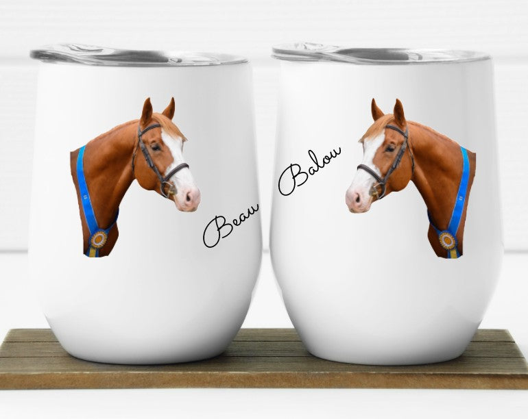 BEAU BALOU 12oz Insulated Wine Tumbler
