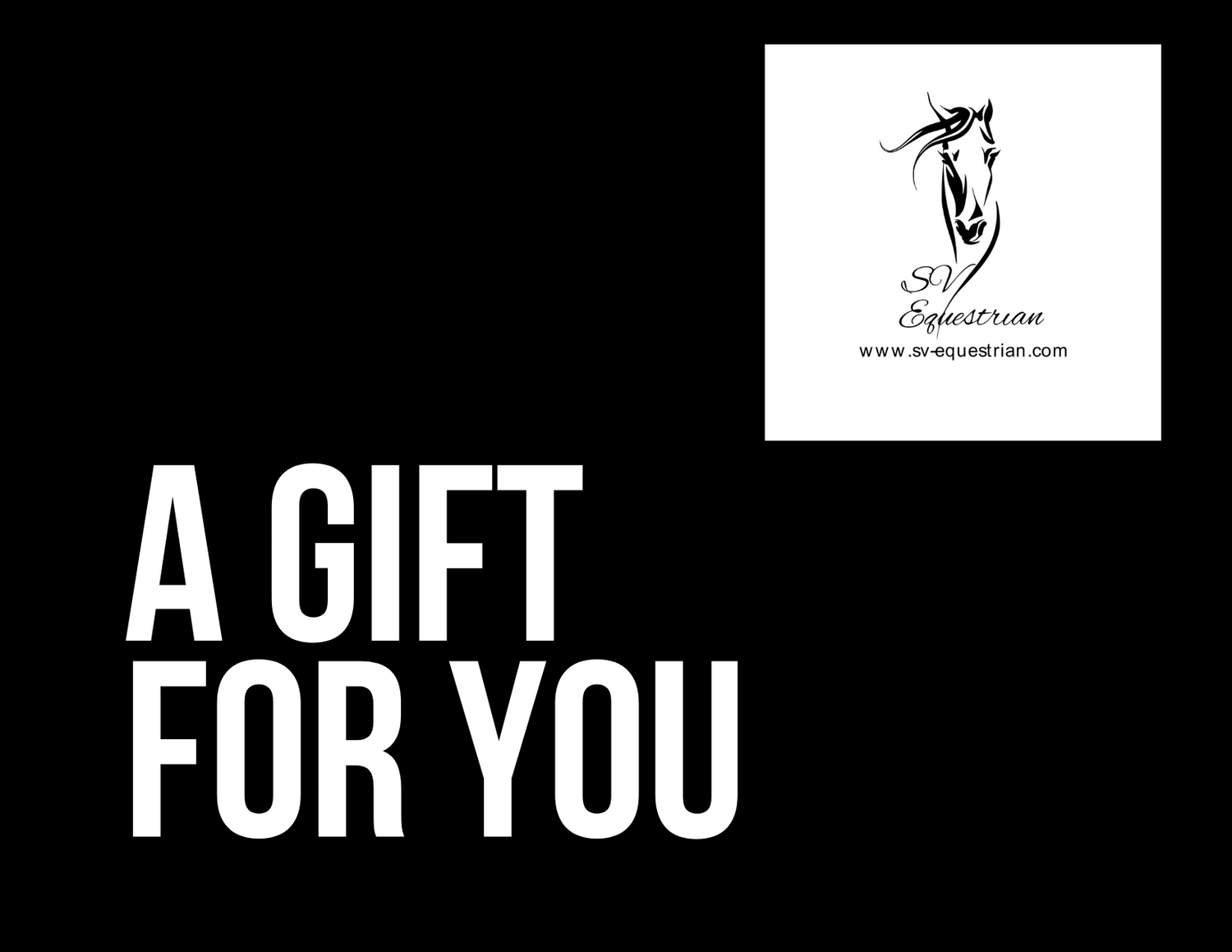 SV EQUESTRIAN GIFT CARD