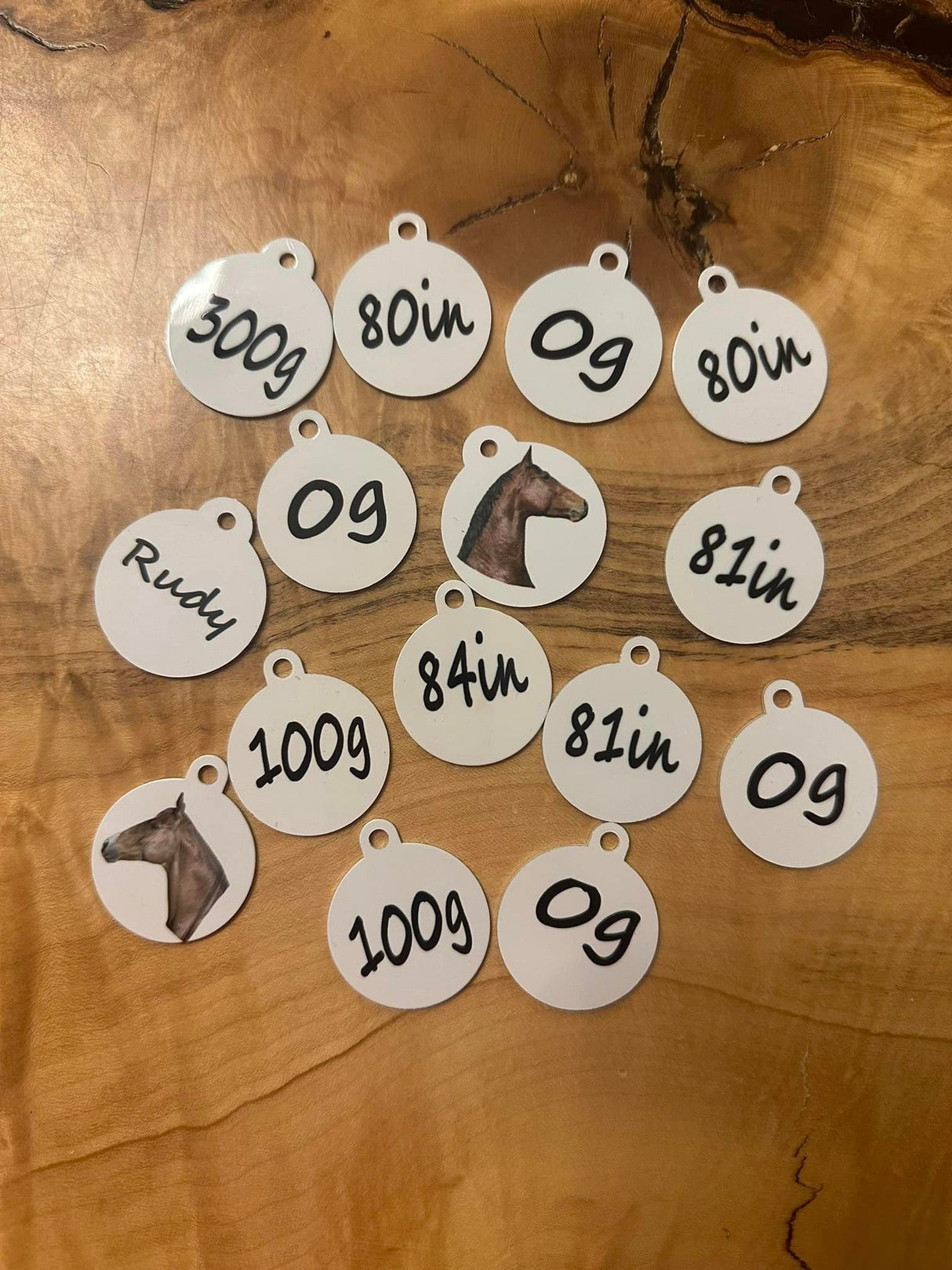 Personalized Blanket/Tack Tags