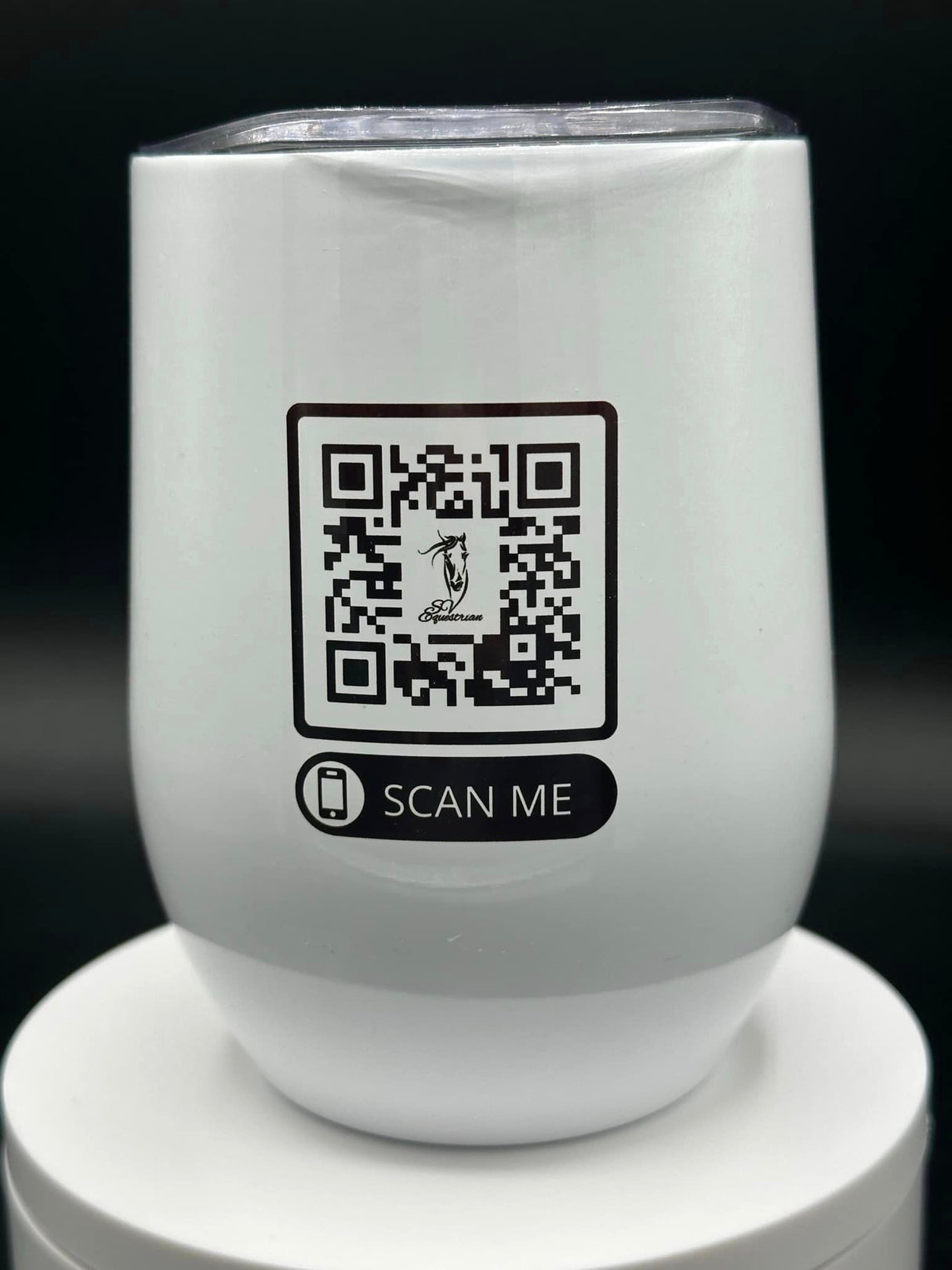 SV EQUESTRIAN 12oz Insulated Wine Tumbler