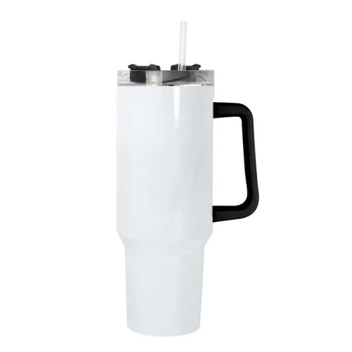 The Showjumper ~ Because The Fences Aren't Solid - 40oz Double Insulated Travel Mug with Handle