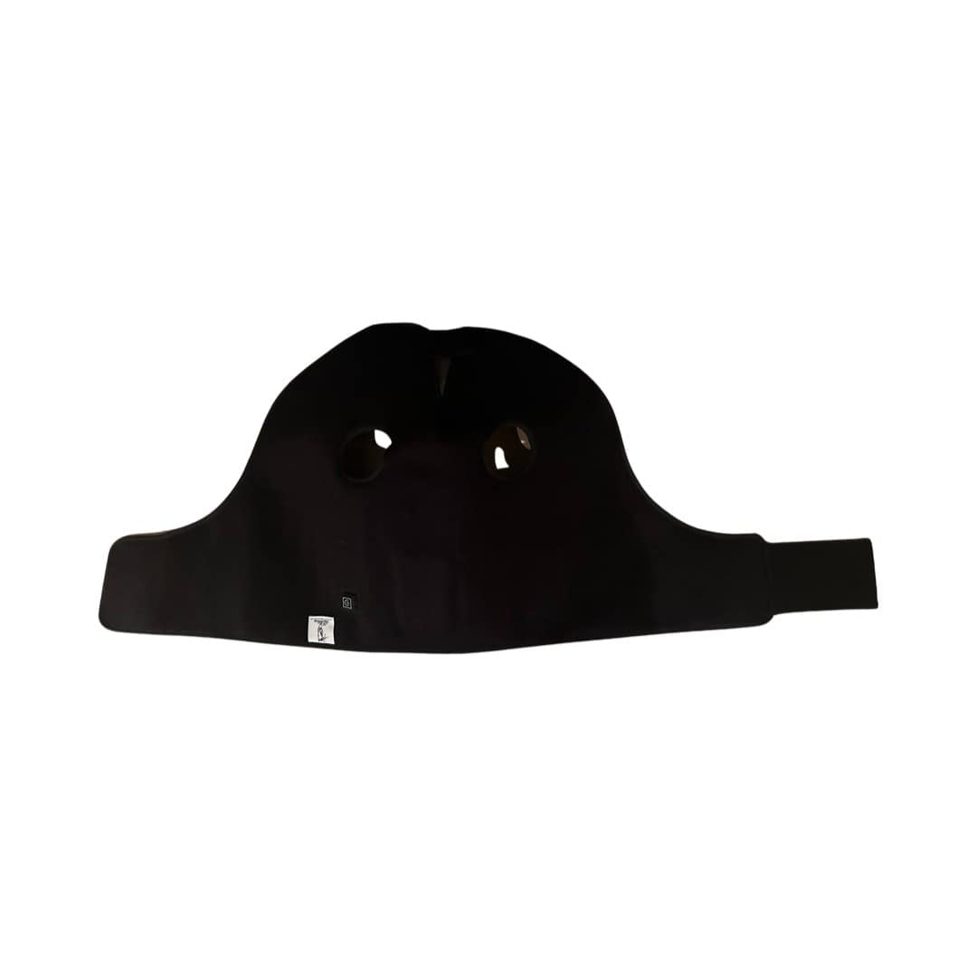 “Horse wearing red light therapy bonnet pad on poll region”
“Equine TMJ near-infrared LED pad close-up”
“Wireless calming LED bonnet for nervous horse before trailering”
“SV Equine Therapy head and poll light therapy device in use”