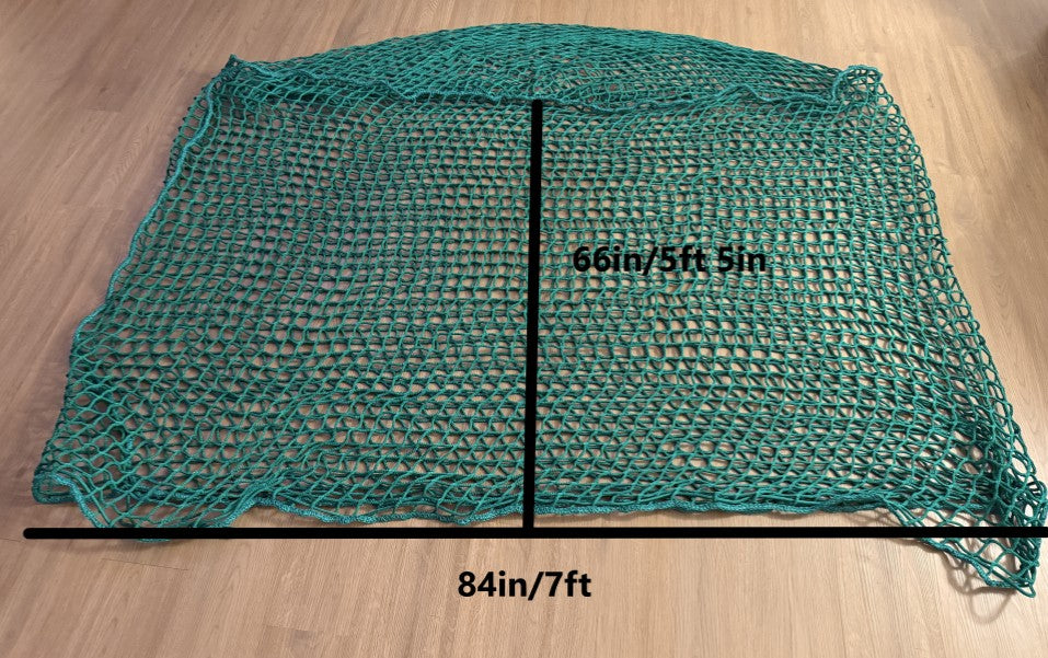 NomNom Knotless Heavy-Duty Hay Round Bale Net