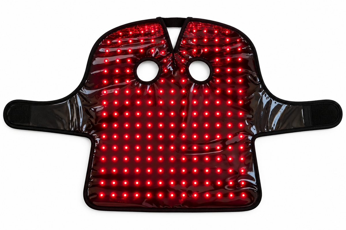 SV Equine Therapy ACTIVE Hood LED Light Therapy Pad – Red & Infrared for Poll, Neck, Head & TMJ