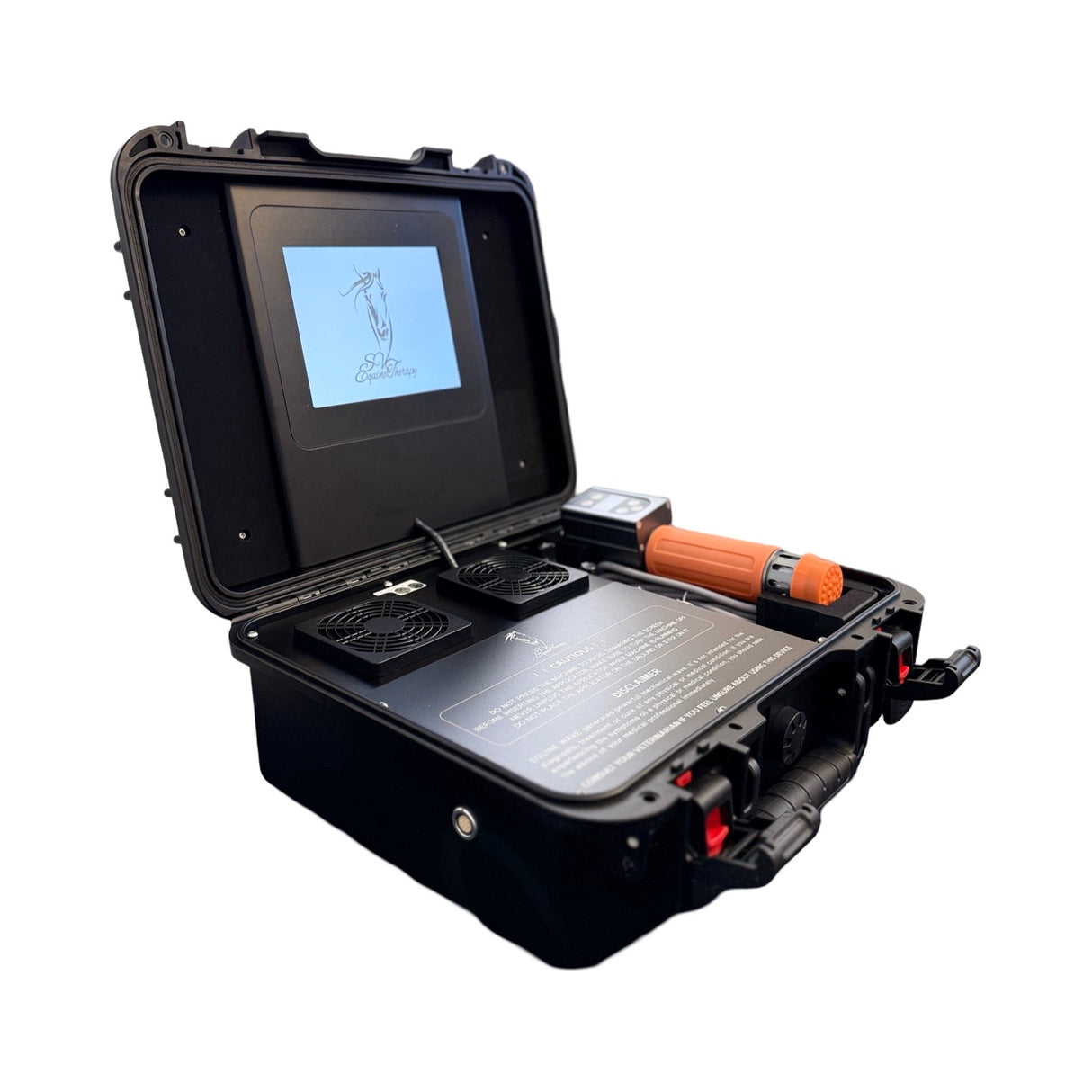 portable horse shockwave device