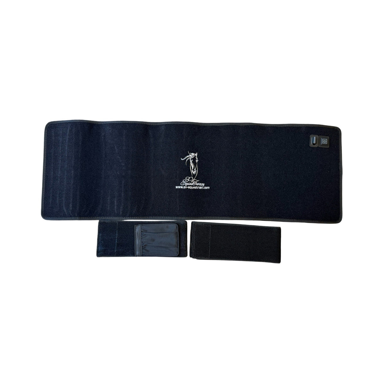 “Horse wearing red light therapy pad on back”
“Near-infrared LED pad treating equine neck soreness”
“Cordless back and neck LED therapy for horses in barn”
“SV Equine Therapy pad reducing inflammation in horse’s shoulders”