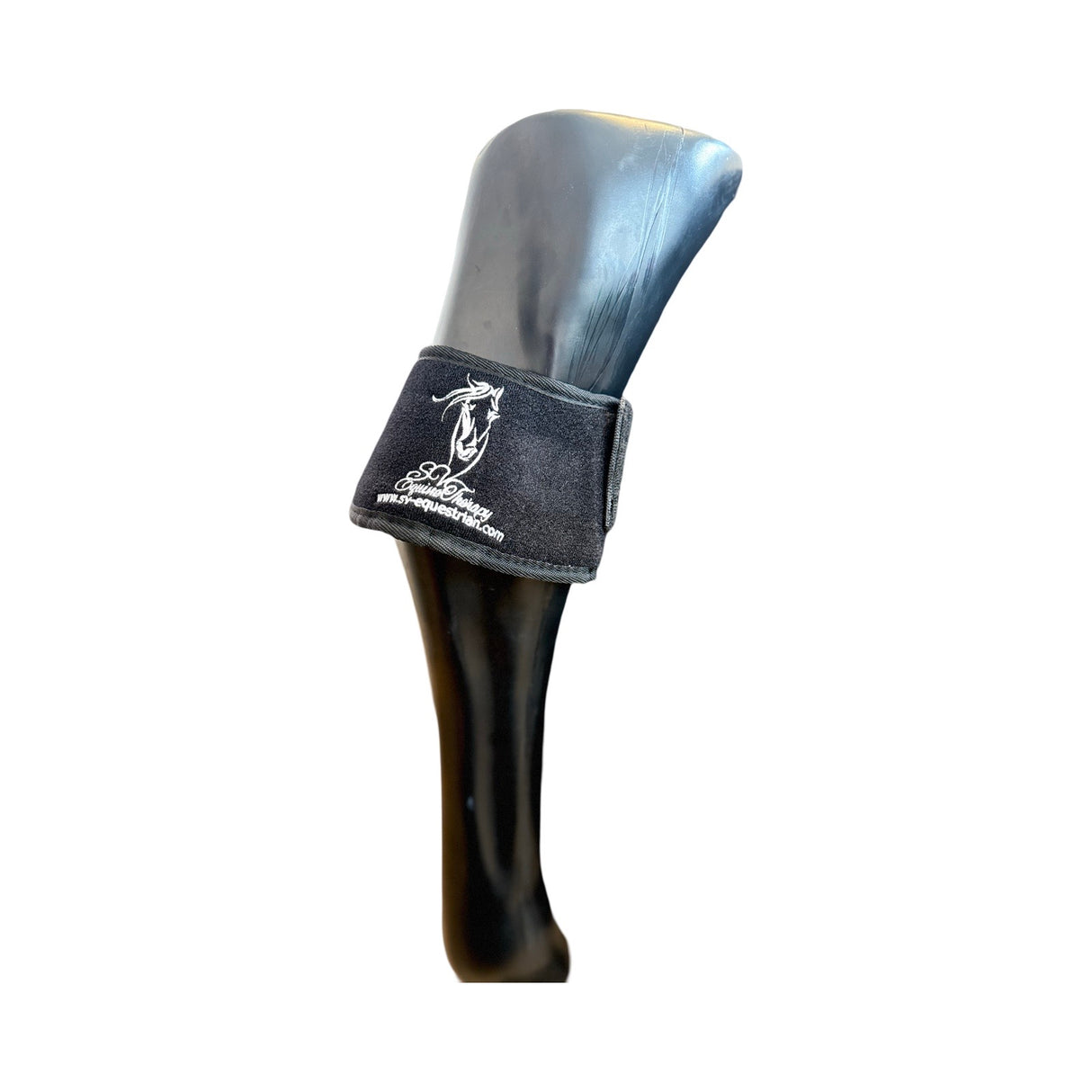 “Infrared LED pad treating hock inflammation”
