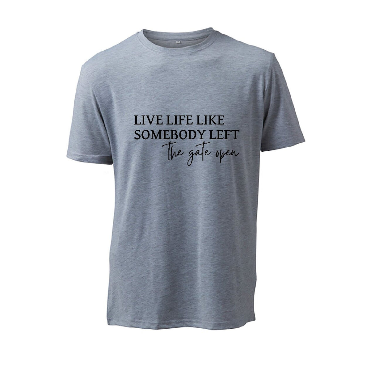 Live Life Like Somebody Left The Gate Open - T-Shirt