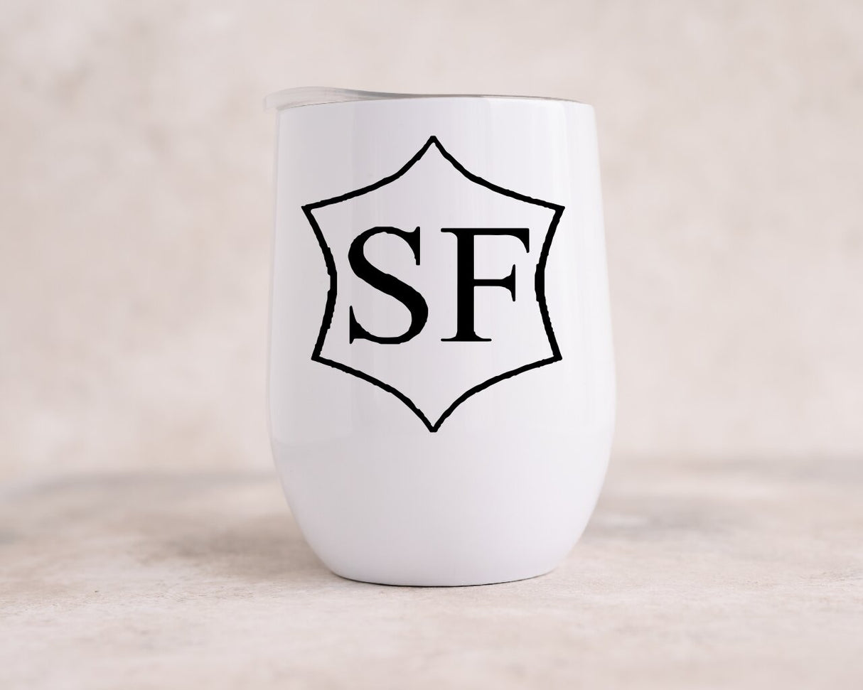 Selle Français Brand 12oz Insulated Wine Tumbler