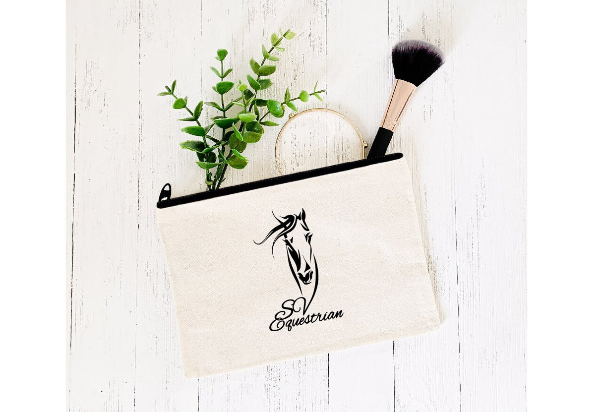 SV EQUESTRIAN - Zipper Bags for Cosmetics or Pencils
