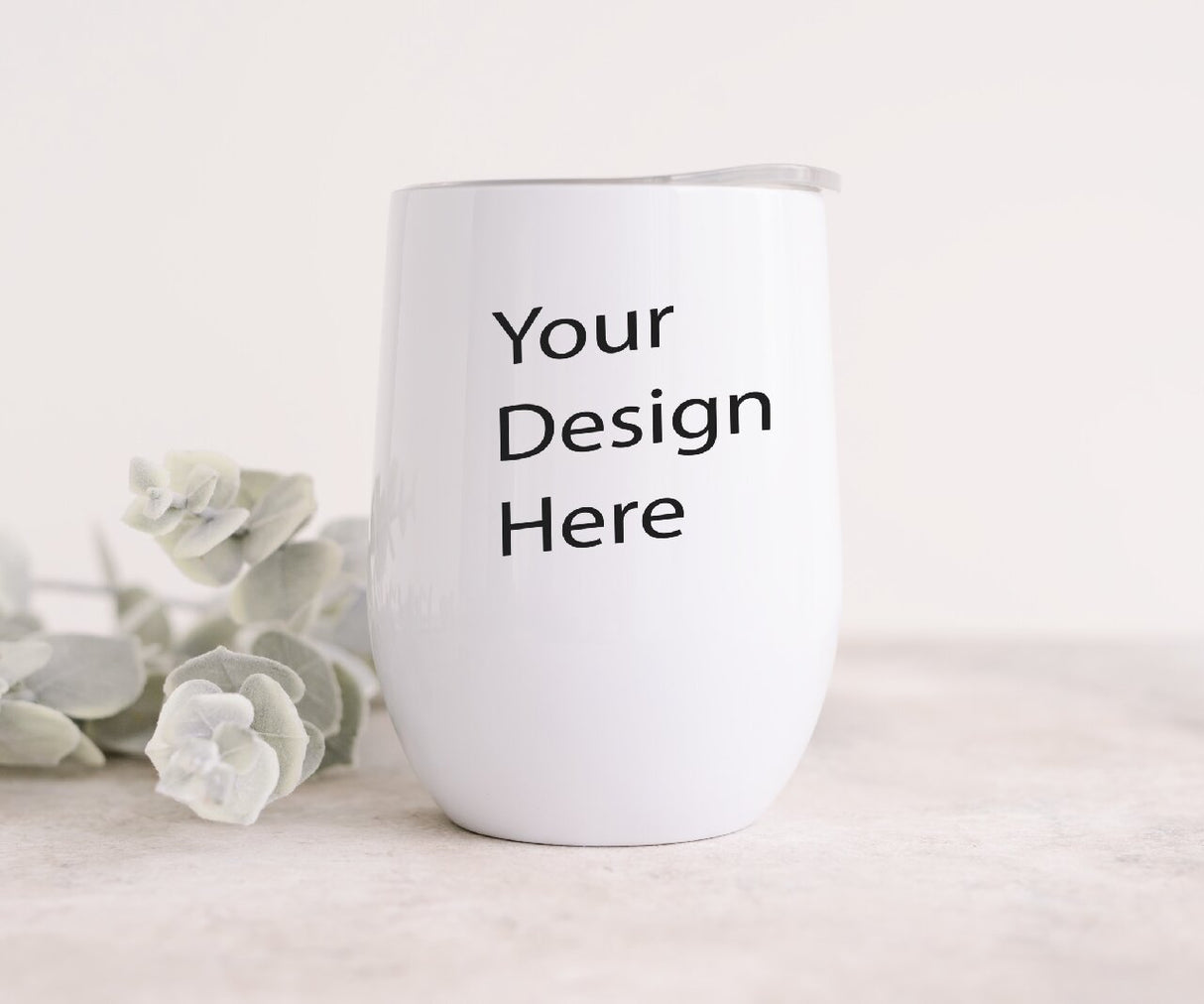 Horse Silhouette Design 6 12oz Insulated Wine Tumbler