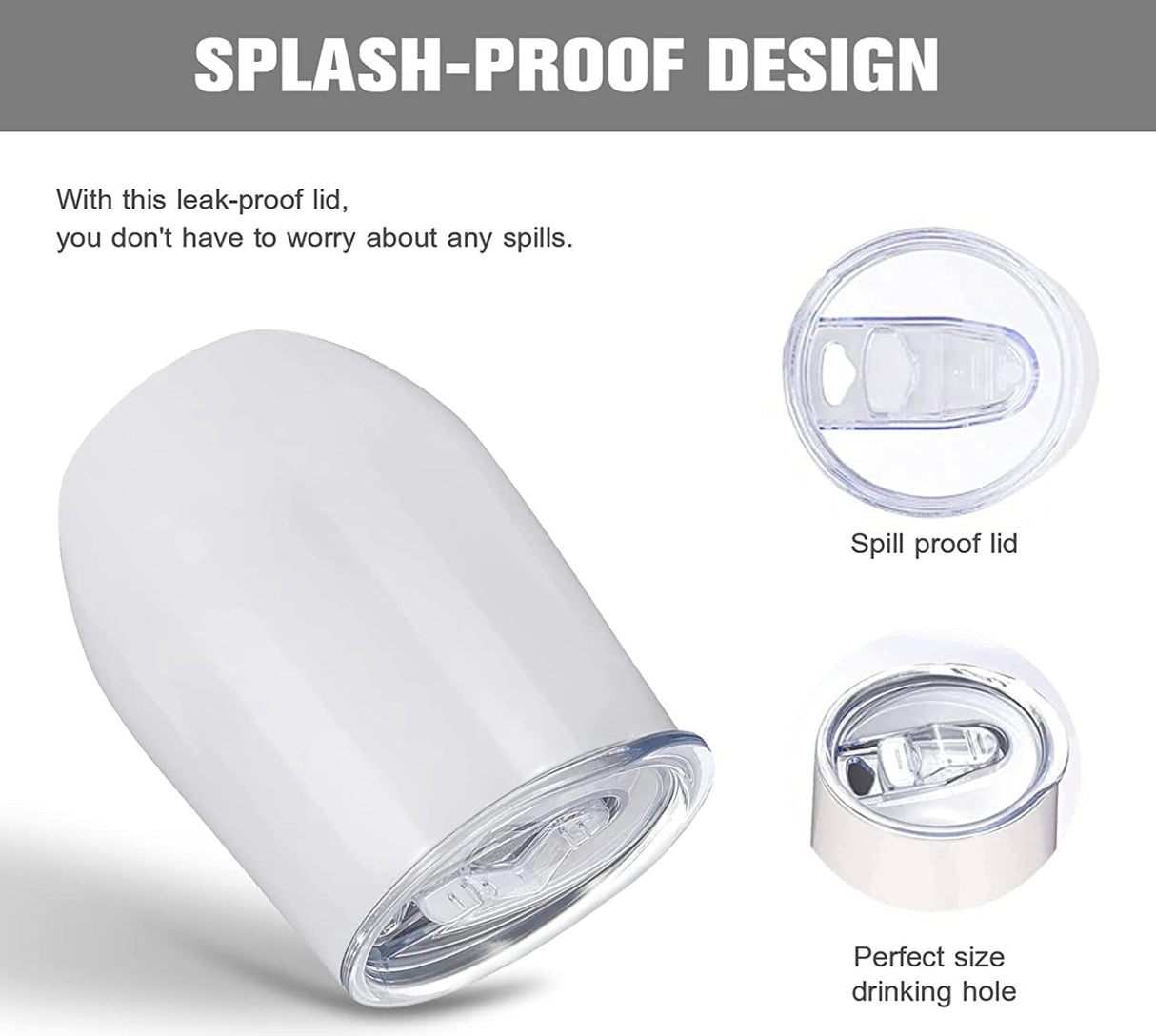 Selle Français Brand 12oz Insulated Wine Tumbler