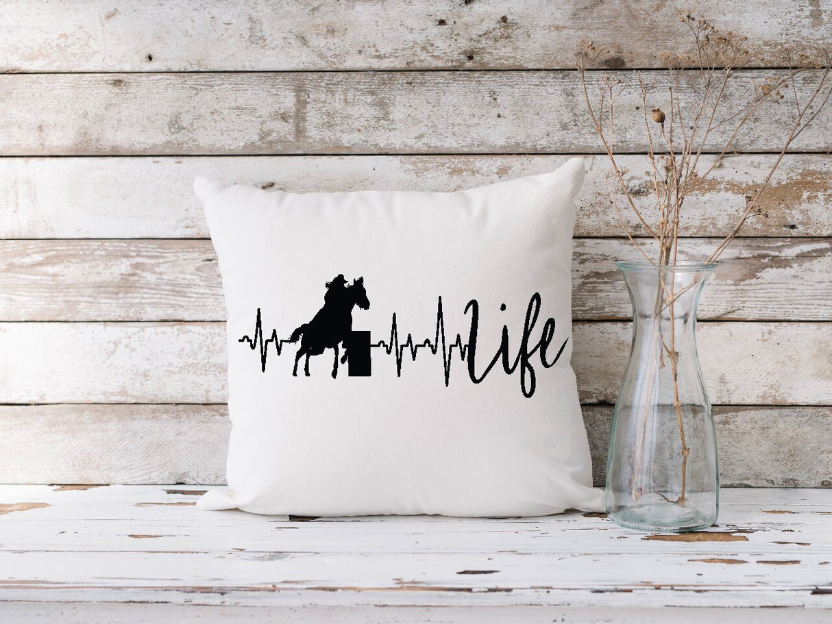 Barrel Racing Life Line - Cushion Cover