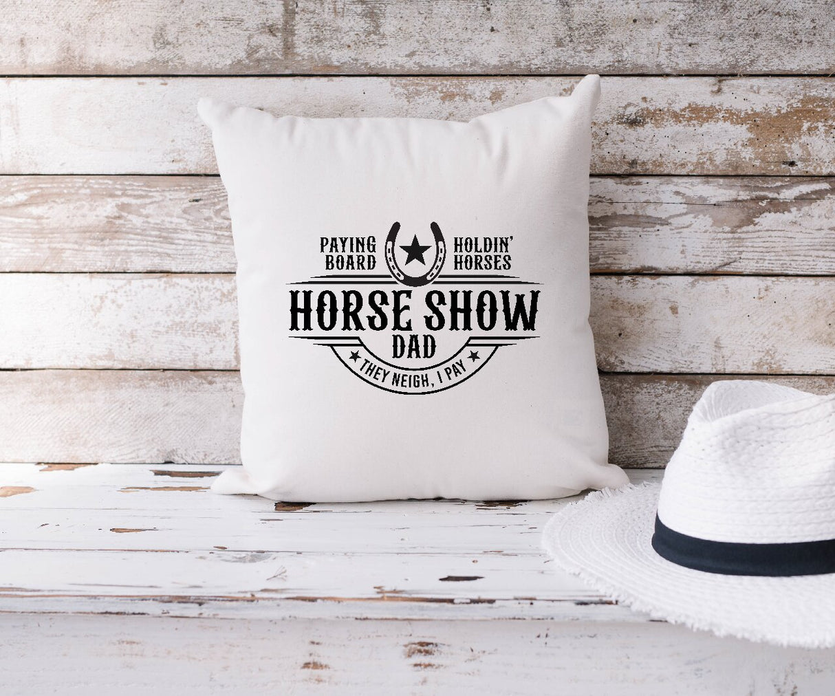 Horse Show Dad - Cushion Cover