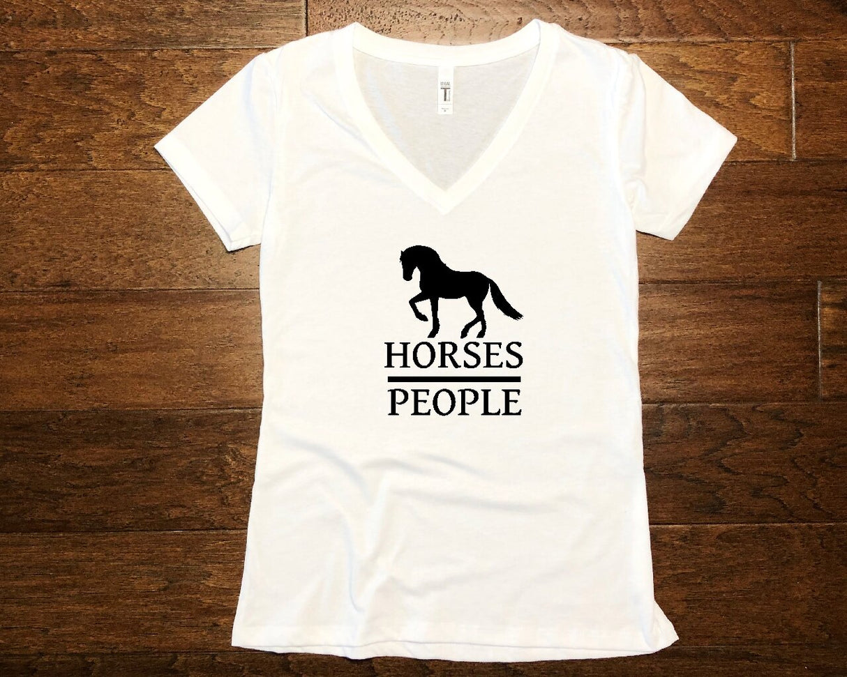 Horses Over People - T-Shirt