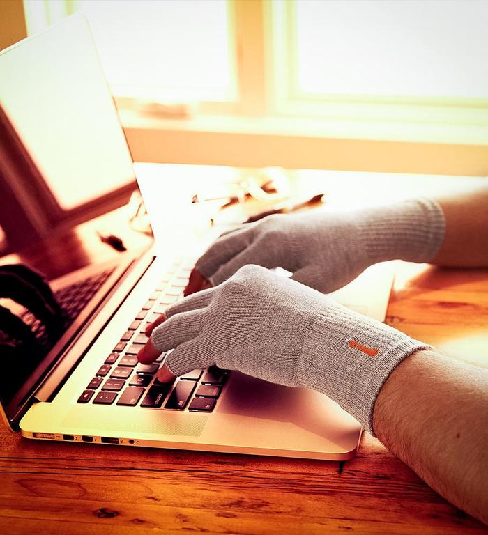 INCREDIWEAR FINGERLESS CIRCULATION GLOVES