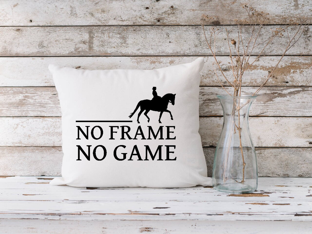 No Frame No Game - Cushion Cover