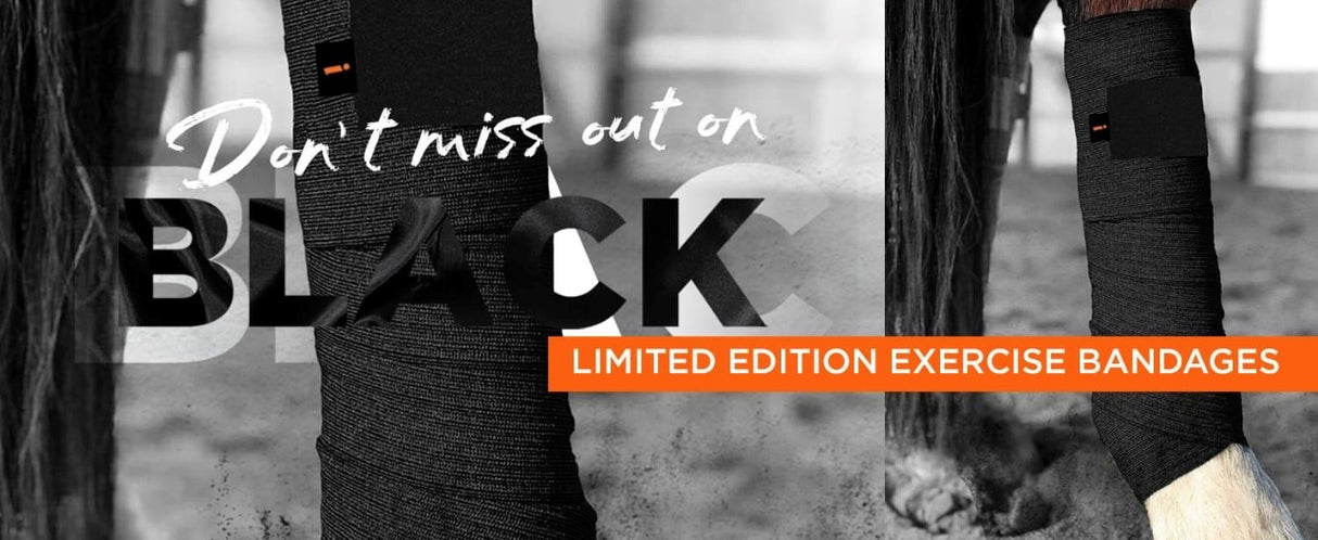 INCREDIWEAR CIRCULATION EXERCISE BANDAGES - BLACK