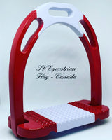 RAFFLE # 3 - SV Equestrian - Lightweight Aluminum Stirrups FLAG DESIGN