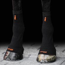 Load image into Gallery viewer, INCREDIWEAR CIRCULATION HOOF SOCKS - BLACK
