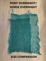 NomNom Knotless Heavy-Duty Pony Overnight / Horse Day Hay Net