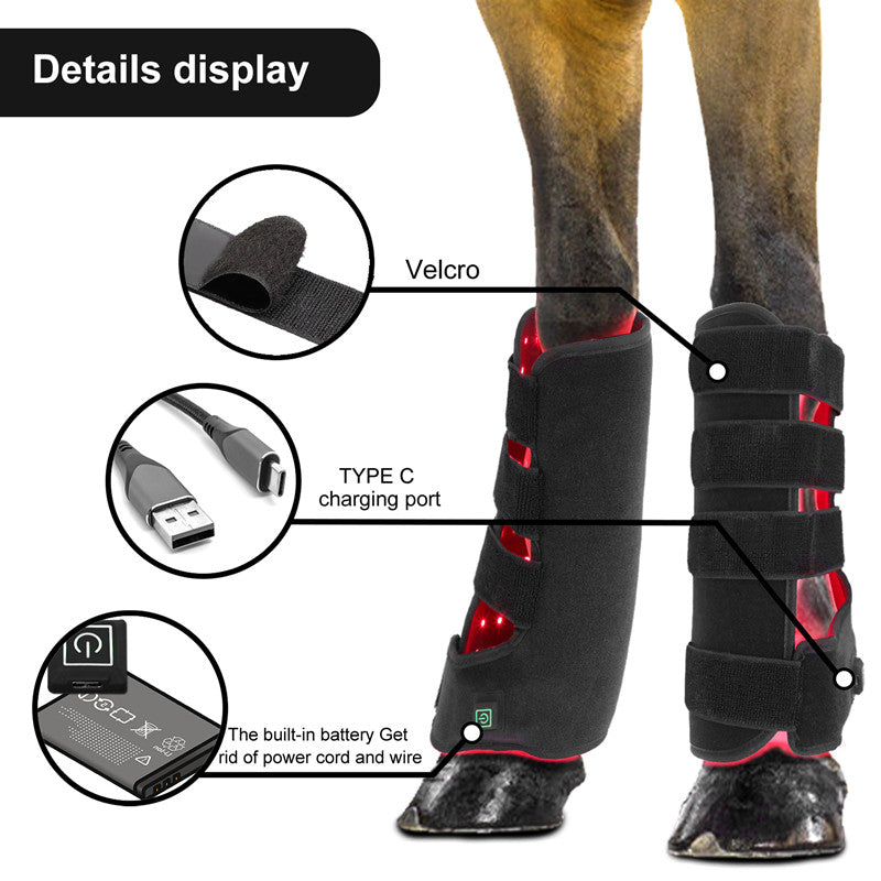 SV Equine Therapy  ACTIVE Leg LED Light Therapy Boots