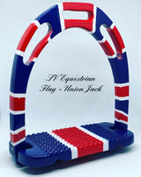 RAFFLE # 3 - SV Equestrian - Lightweight Aluminum Stirrups FLAG DESIGN