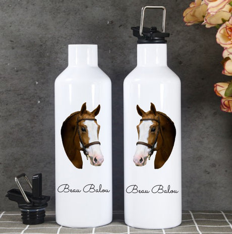 BEAU BALOU Insulated 500ml Aluminum Water Bottle With Flip Lid