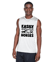 Load image into Gallery viewer, Easily Distracted By Horses Design 3 Tank Top
