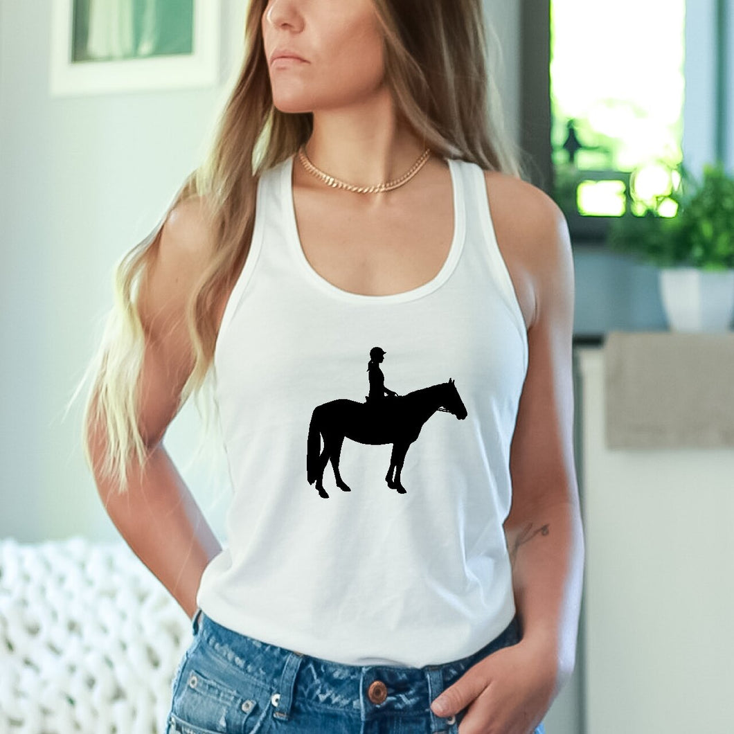 Girl and Pony Tank Top