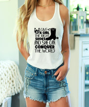 Load image into Gallery viewer, Give A Girl Design 2 Tank Top
