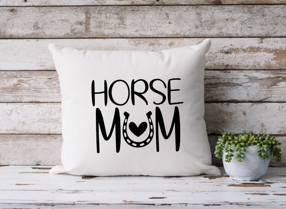 Horse Mum - Cushion Cover