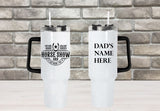 Horse Show Dad - 40oz Double Insulated Travel Mug with Handle