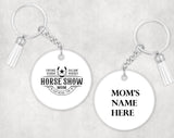 Horse Show Mom - Keychain