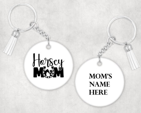 Horsey Mum 1 - Keychain