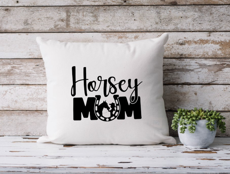 Horsey Mum 1 - Cushion Cover