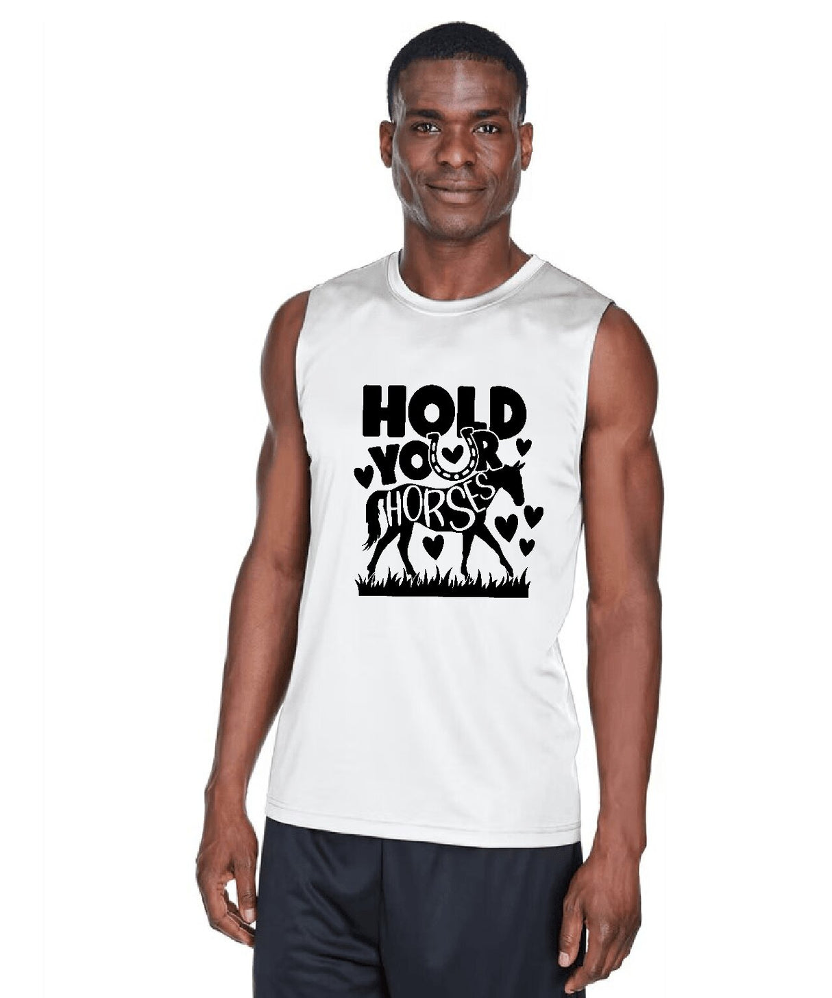 Hold Your Horses Design 2 - Tank Top