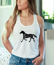 Load image into Gallery viewer, Horse Design 5 Tank Top
