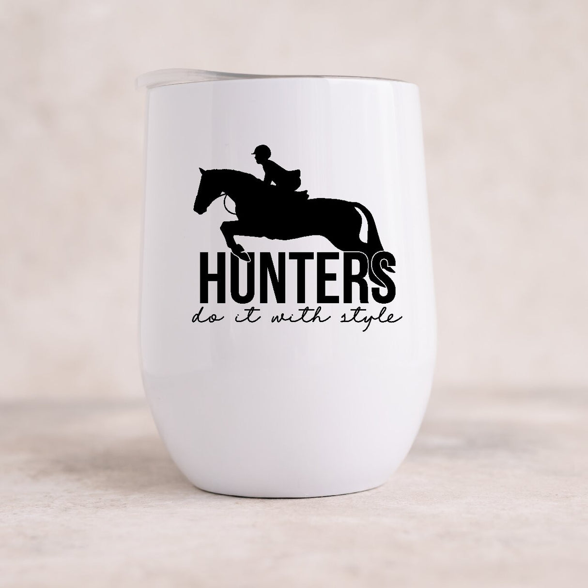 Hunters Do It With Style 12oz Insulated Wine Tumbler