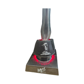 Horse hoof wrapped in red light therapy pad”

“Infrared LED pad treating coronary band inflammation”

“Cordless hoof LED therapy device with Velcro fastening”