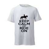 Keep Calm And Ride On - T-Shirt
