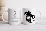 The Showjumper ~ Because The Fences Aren't Solid - Coffee Mug