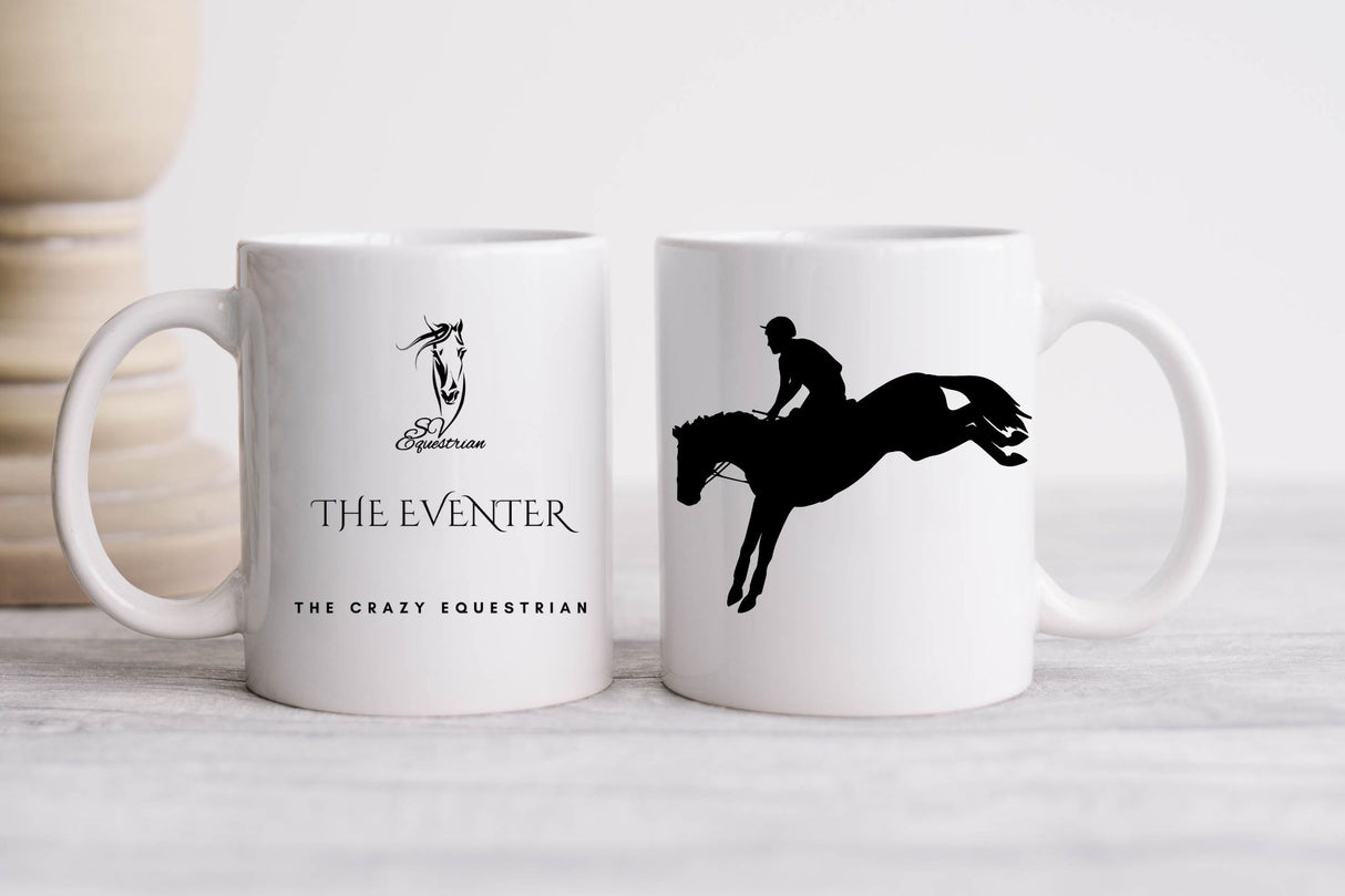 The Eventer ~ The Crazy Equestrian - Coffee Mug