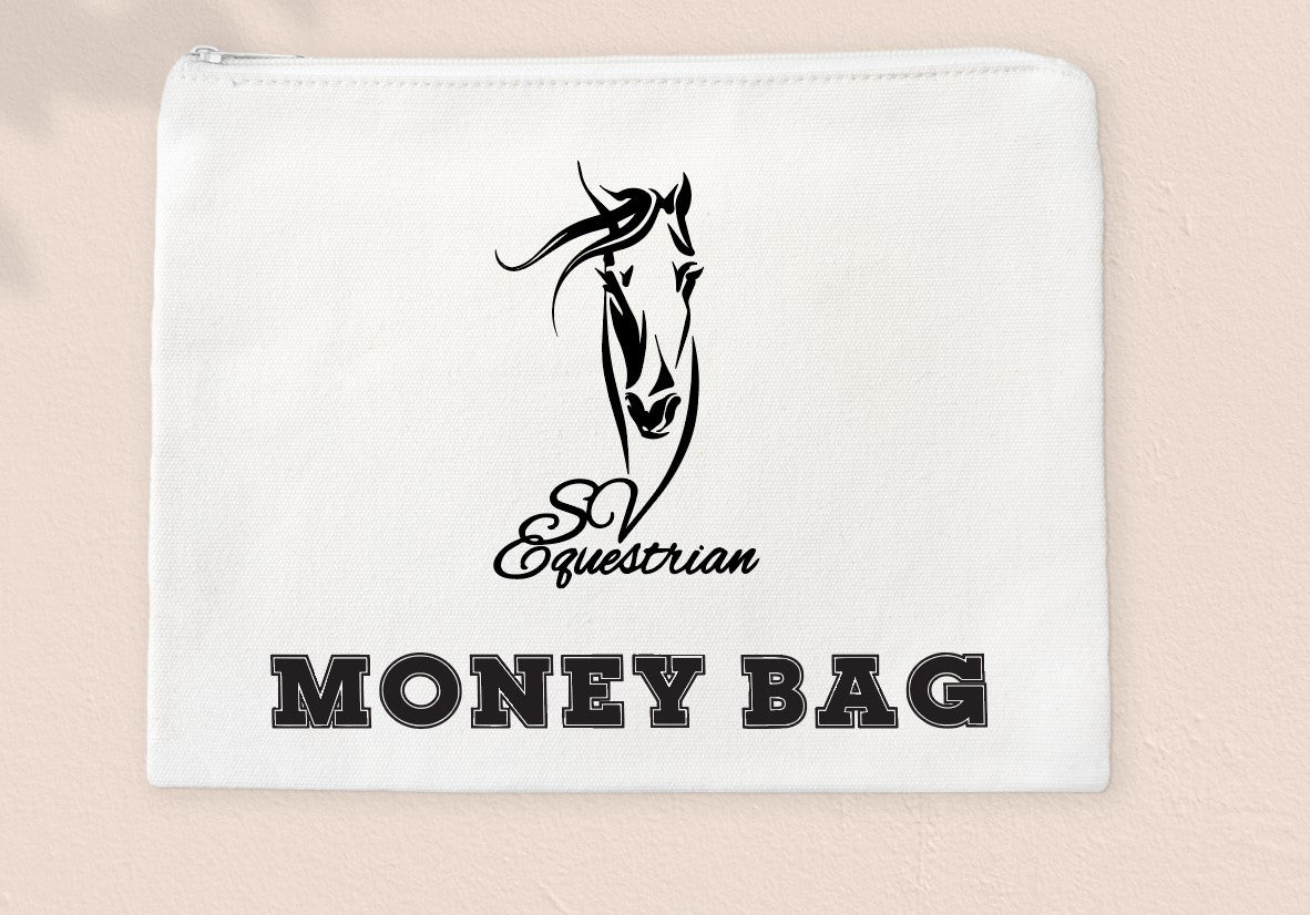 SV EQUESTRIAN - Money Bag with Zipper