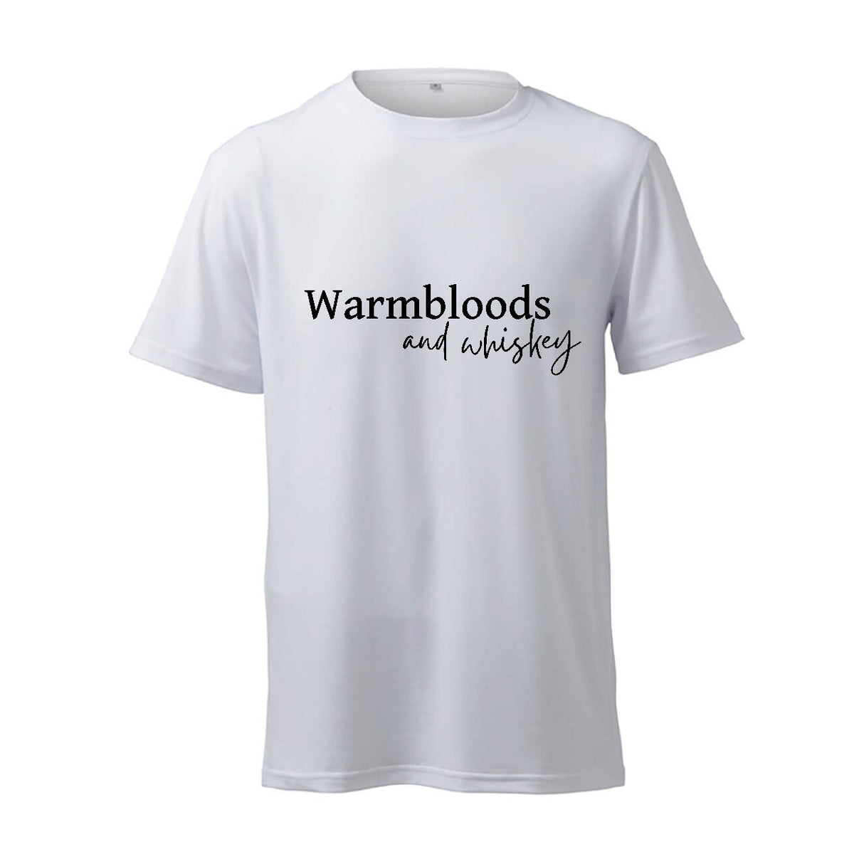 Warmbloods And Whiskey- T-Shirt