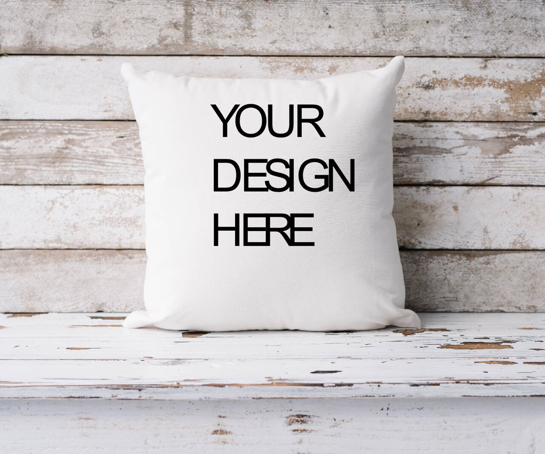 Personalized Photo/Quote Cushion Cover