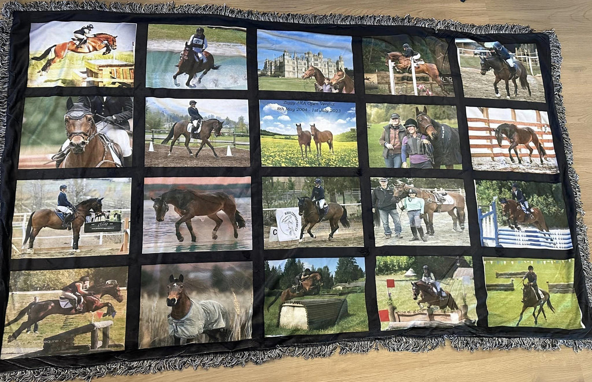 Personalized Push 20 Square Photo/Memory Comfort Blanket