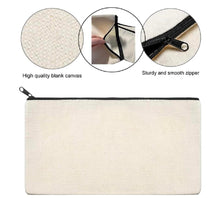 Load image into Gallery viewer, Horses Leave Hoofprints On Our Hearts - Zipper Bags for Cosmetics, Pencils or Show Cash
