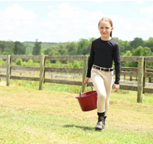 Load image into Gallery viewer, Child&#39;s KAKI Equestrian Riding Breeches
